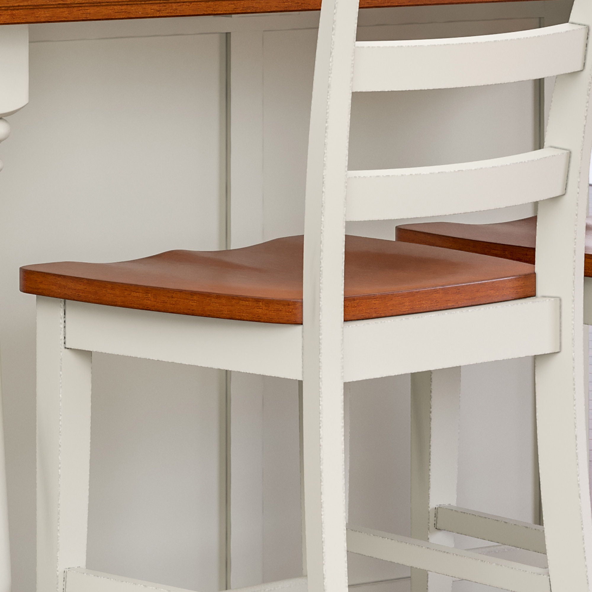 Monarch - Counter Stool - White