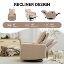 Swivel Rocker Glider Recliner, Rocking Chair Nursery For Living Room