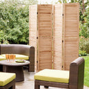 Panel Wooden Folding Room Divider