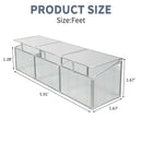 Polycarbonate Greenhouse For Outdoors In Winter - Silver