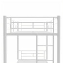Bunk Bed For Kids, Convertible Frame With Ladders & Guardrail