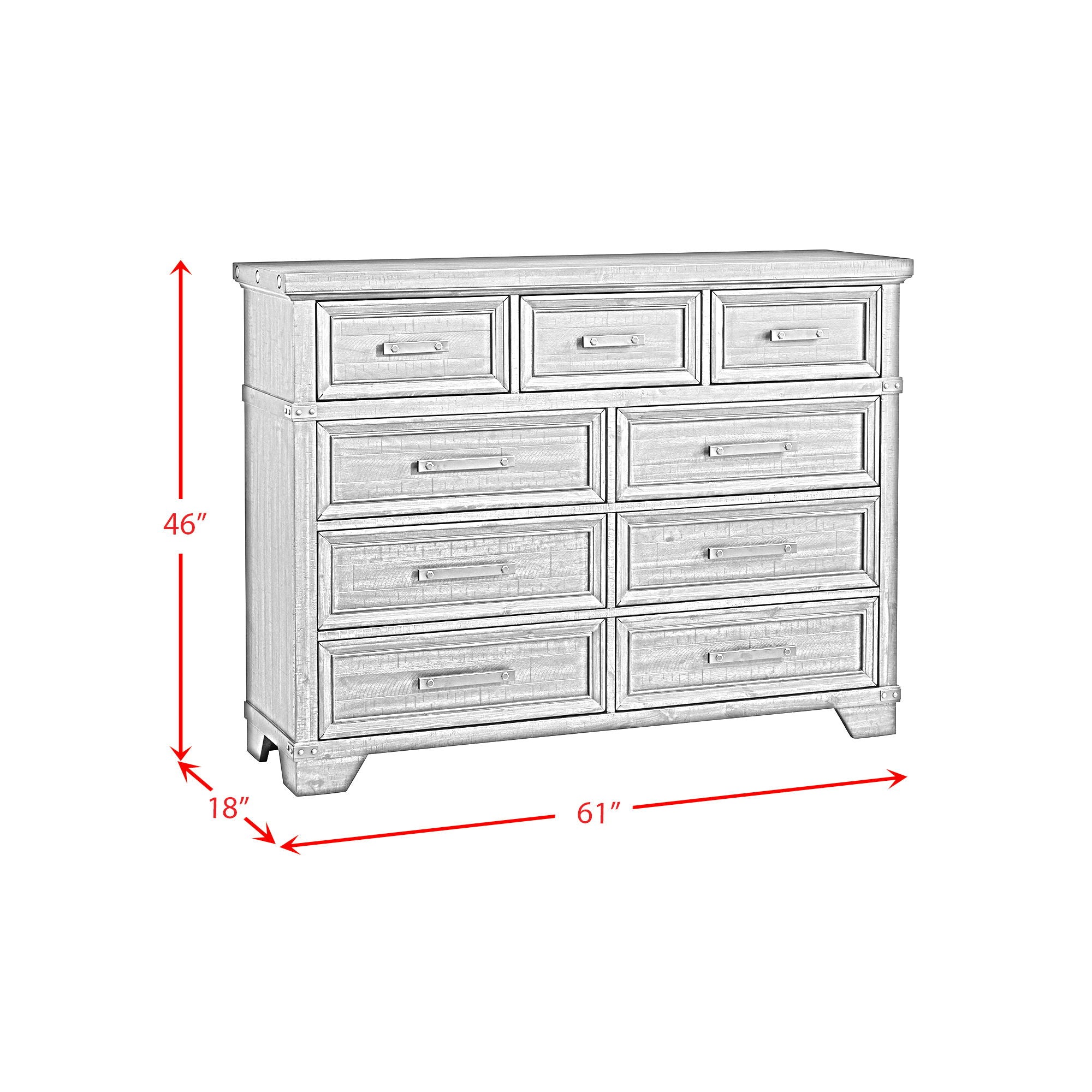 Colorado City - 9-Drawer Dresser