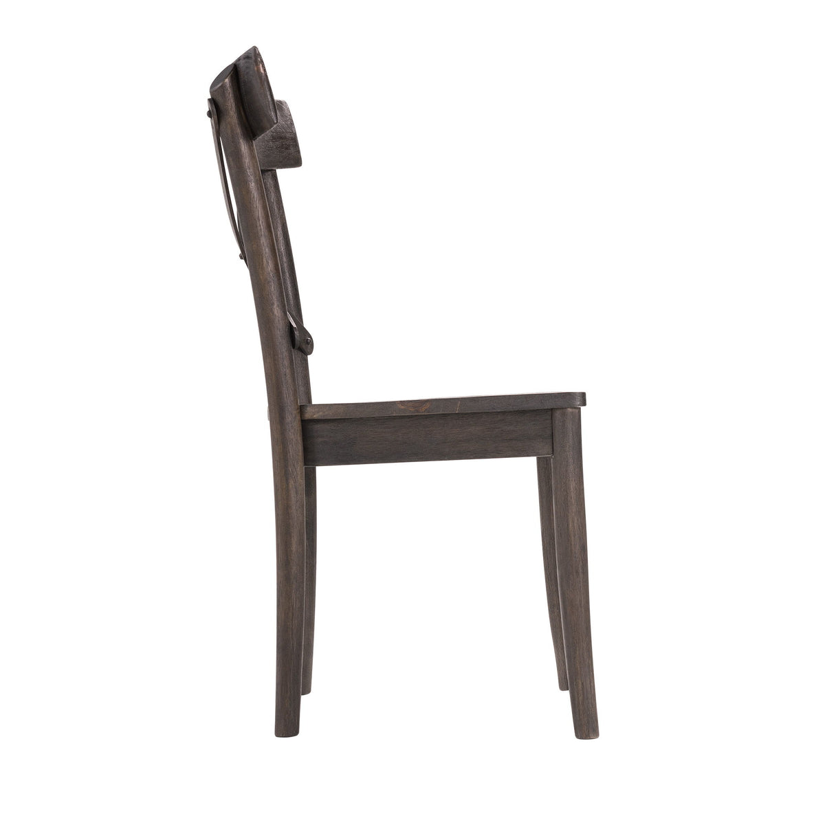 Coronado Wooden Side Chair (Set of 2) in Dark Brown by Elements International, view 5