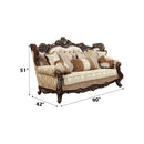 Shalisa - Sofa - Fabric & Walnut - Atlantic Fine Furniture Inc