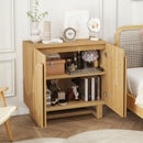 2 Door Cabinet, Suitable For Bedroom - Natural