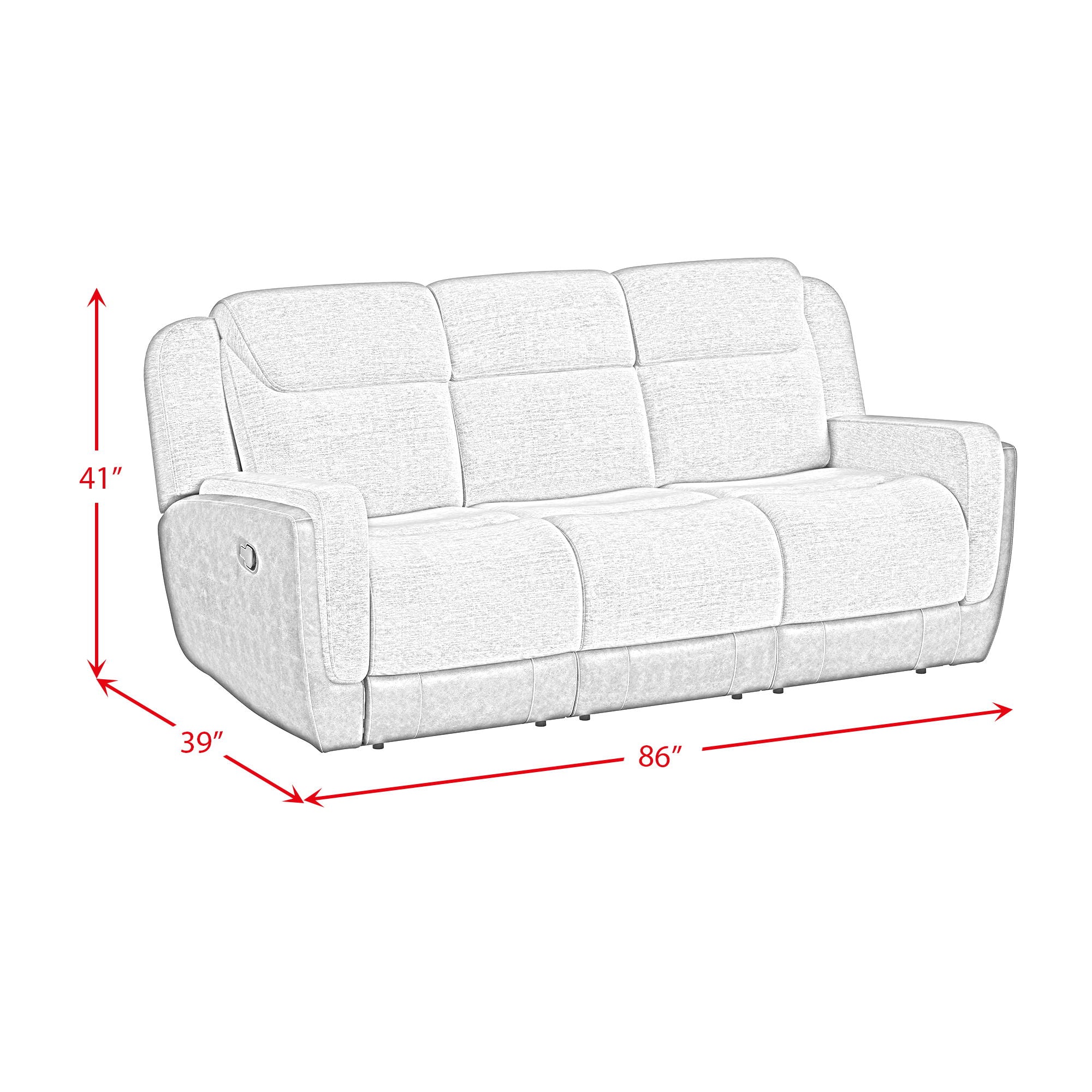 Hornet - Motion Sofa - Atlantic Fine Furniture Melbourne FL
