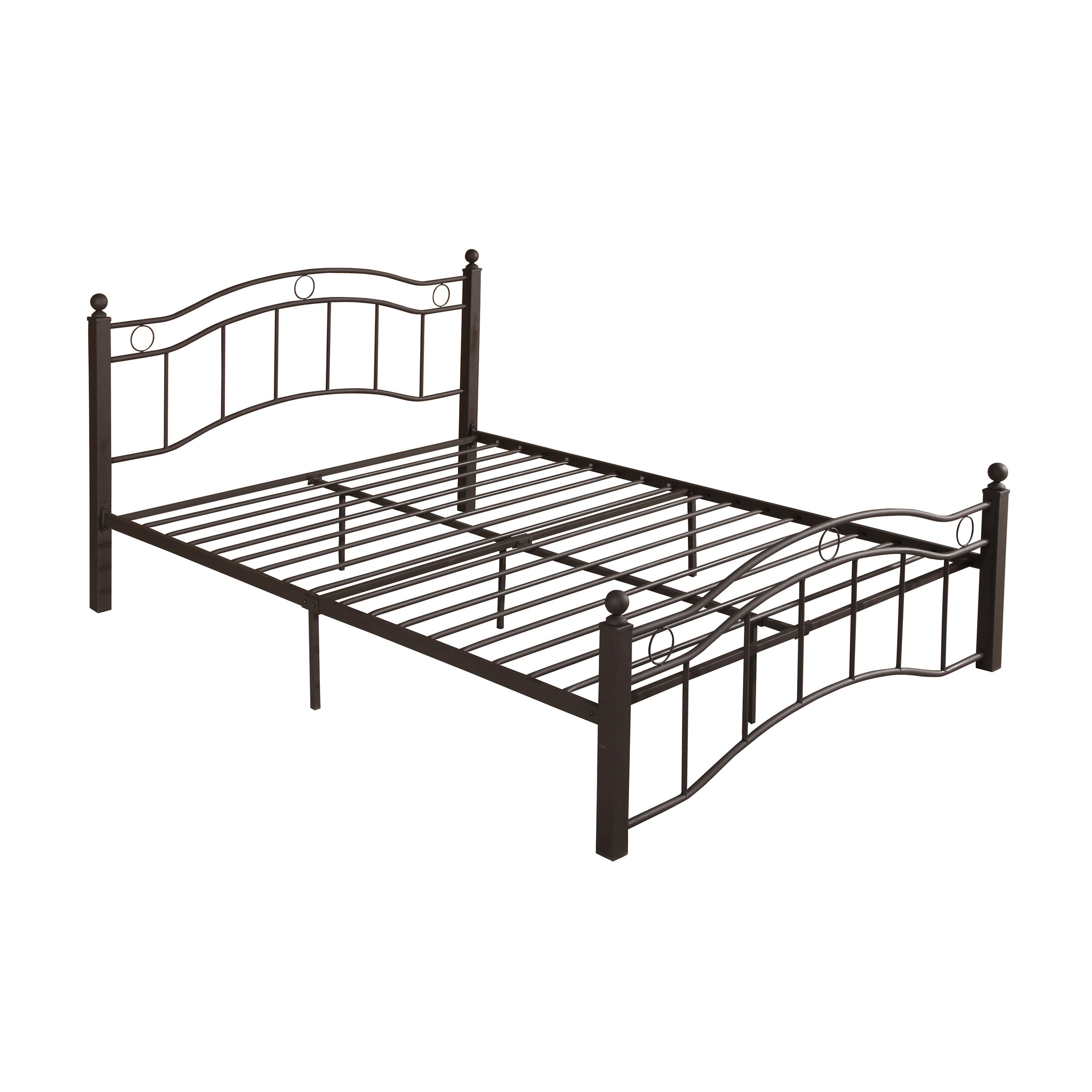 QUEEN SIZE METAL BED - Atlantic Fine Furniture Melbourne FL