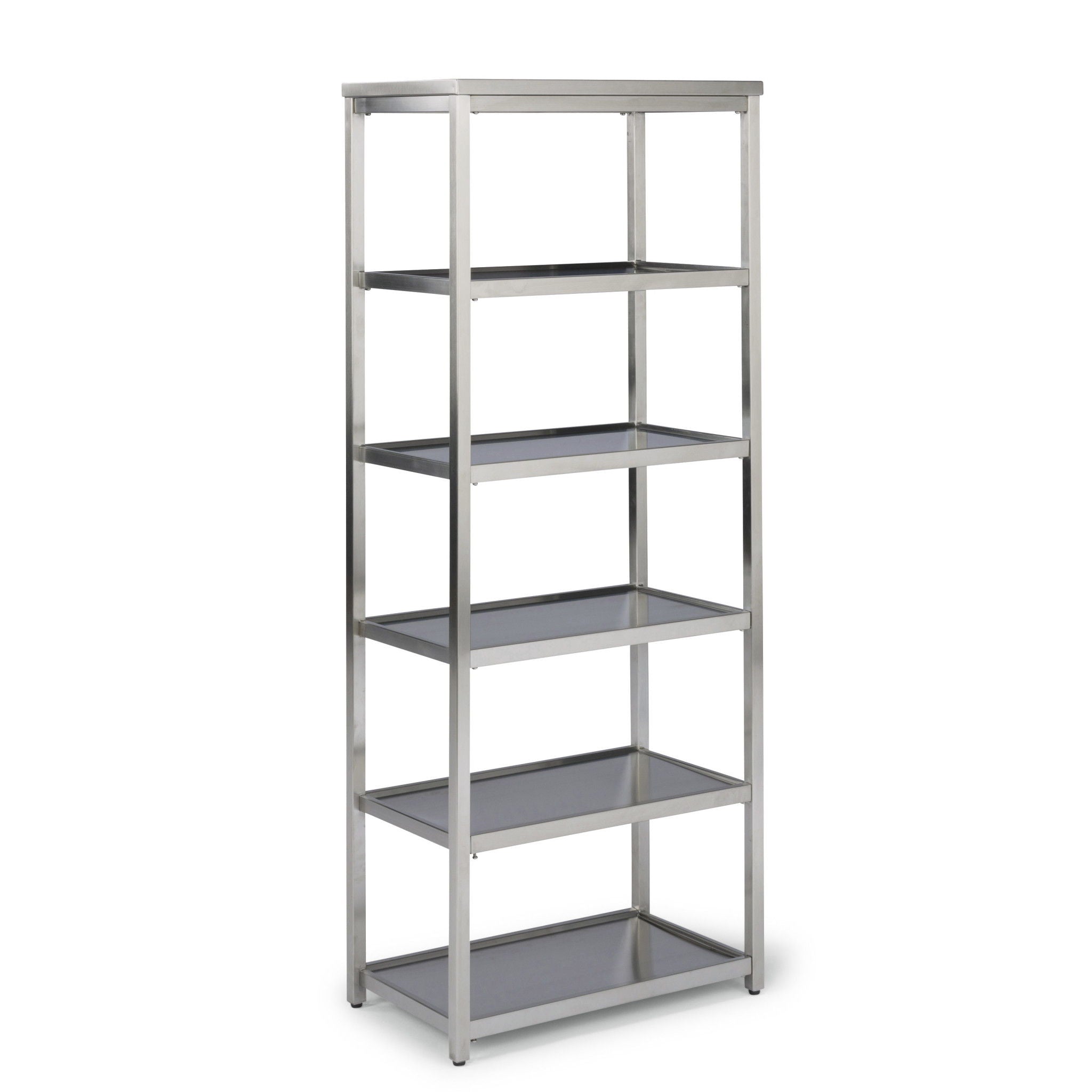 Bold - Six Tier Shelf - Pearl Silver