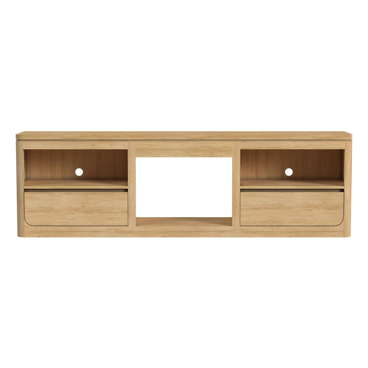 Rosalie TV Console in Black by Elements International, view 20