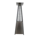 40, 000 Btu Propane Standing Patio Heater Stainless Steel