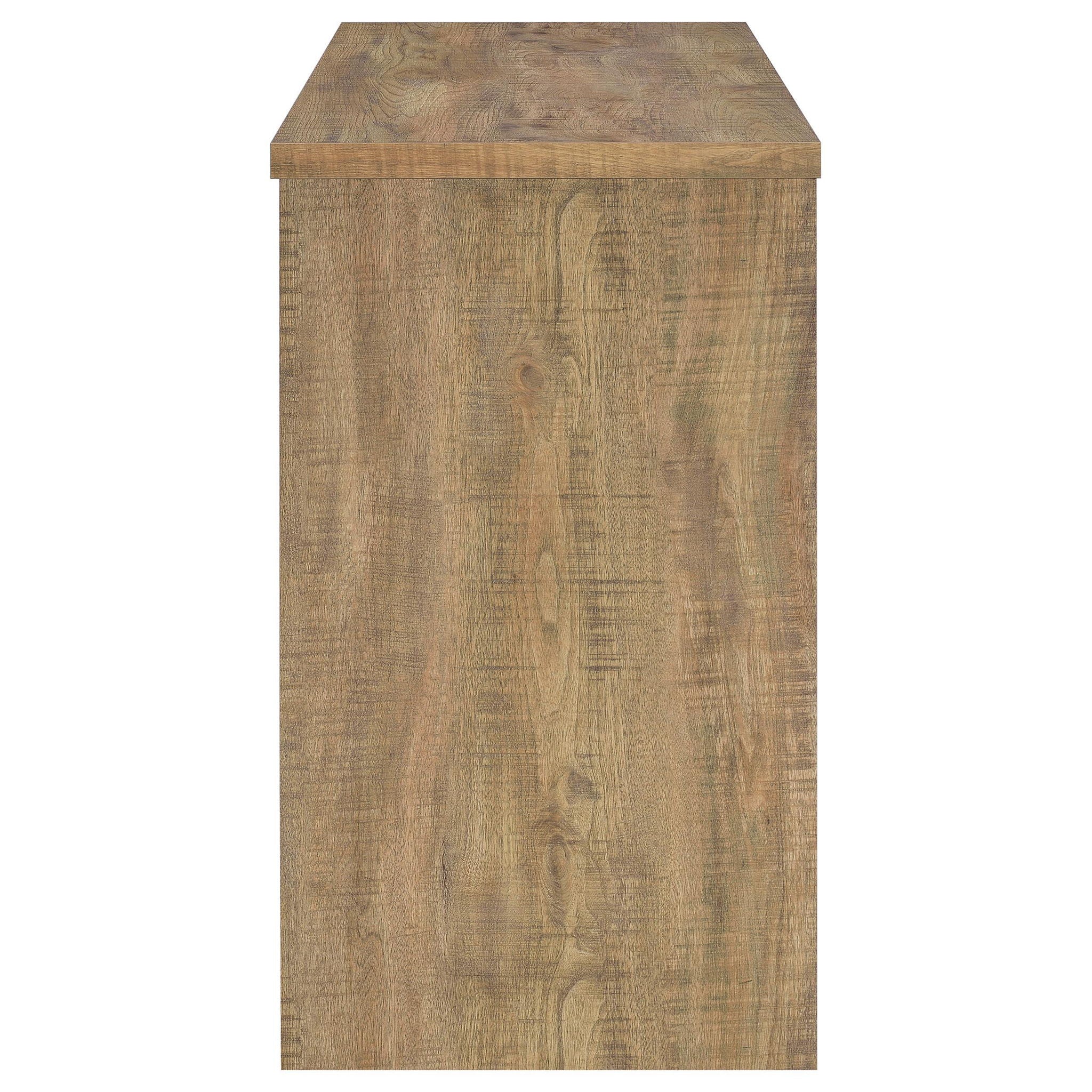 Topanga Engineered Wood Freestanding Home Bar Mango