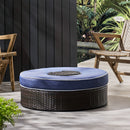 Madras - Ottoman With Ice Bucket