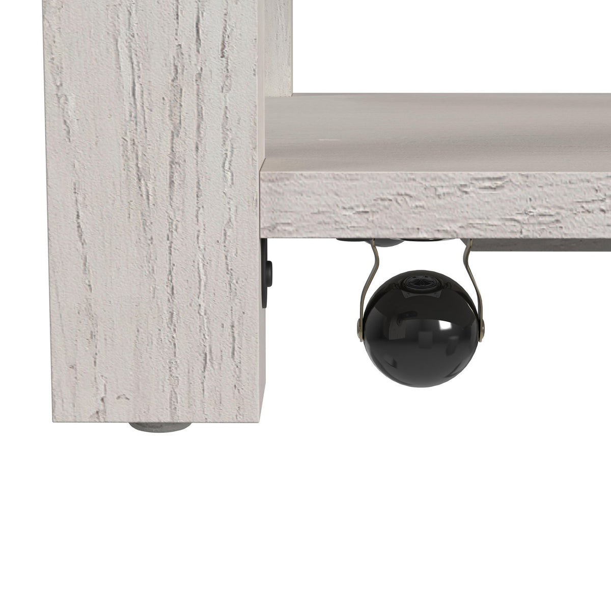 Avalanche Coffee Table in Antique White by Elements International, view 3
