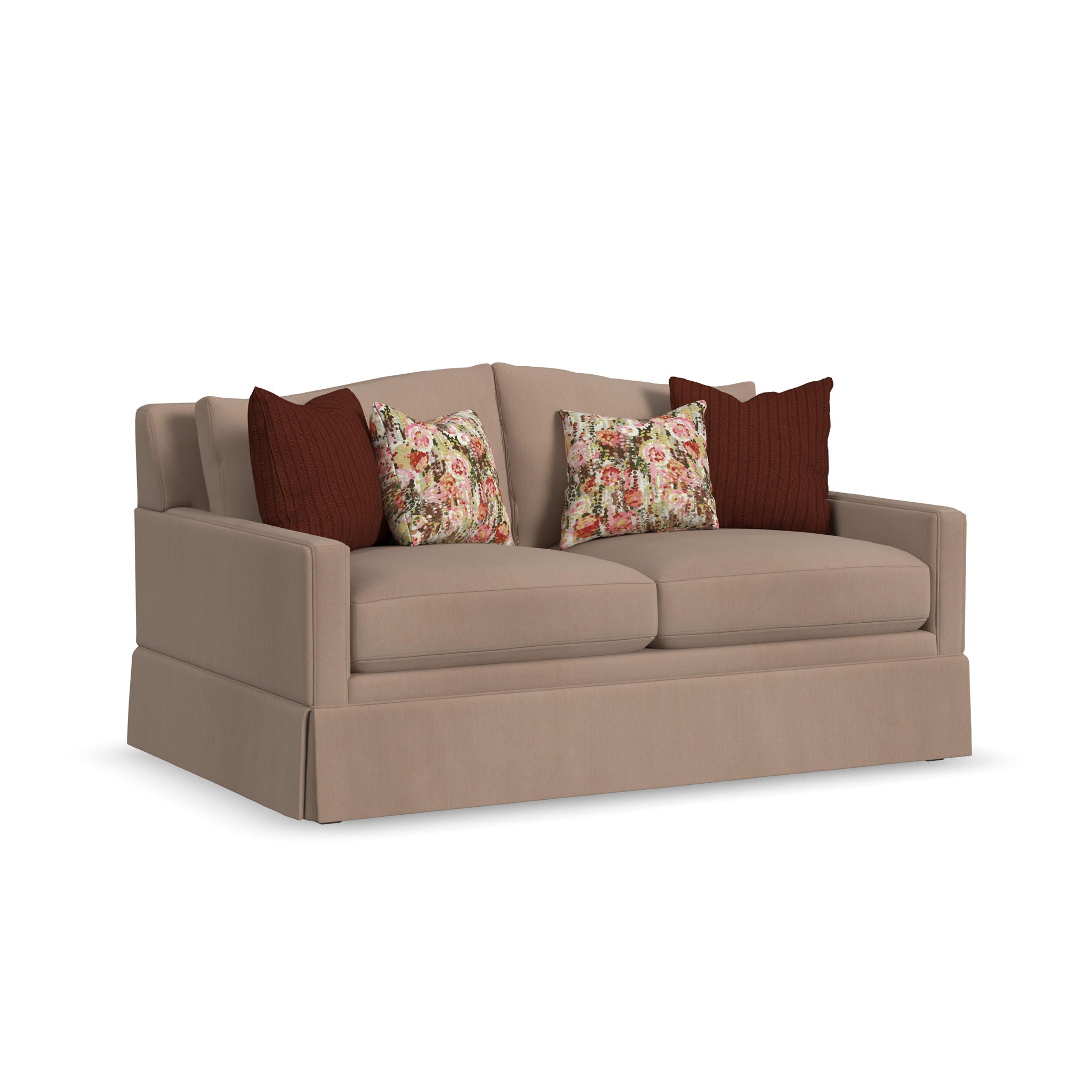 Lottie - Loveseat With Skirt Trim