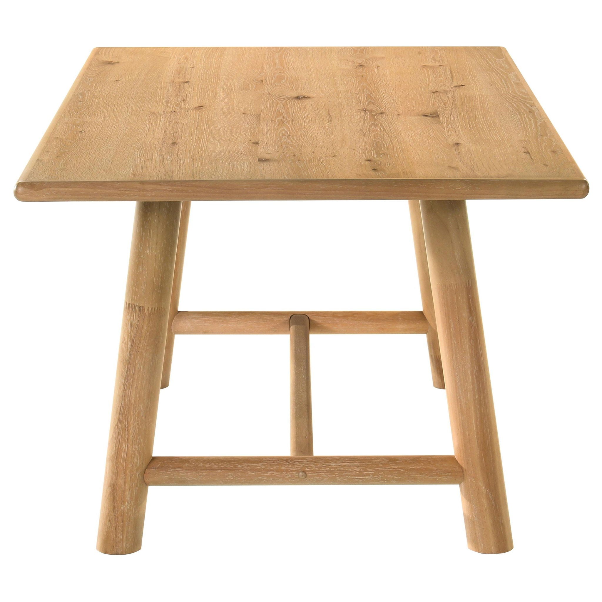 Duncan 7-piece Rectangular Wood Dining Table Set Washed Oak - Atlantic Fine Furniture Melbourne FL