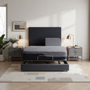 Renew - 11" Queen Size Flex Head Cooling Fast Responding Latex Foam Mattress - Gray