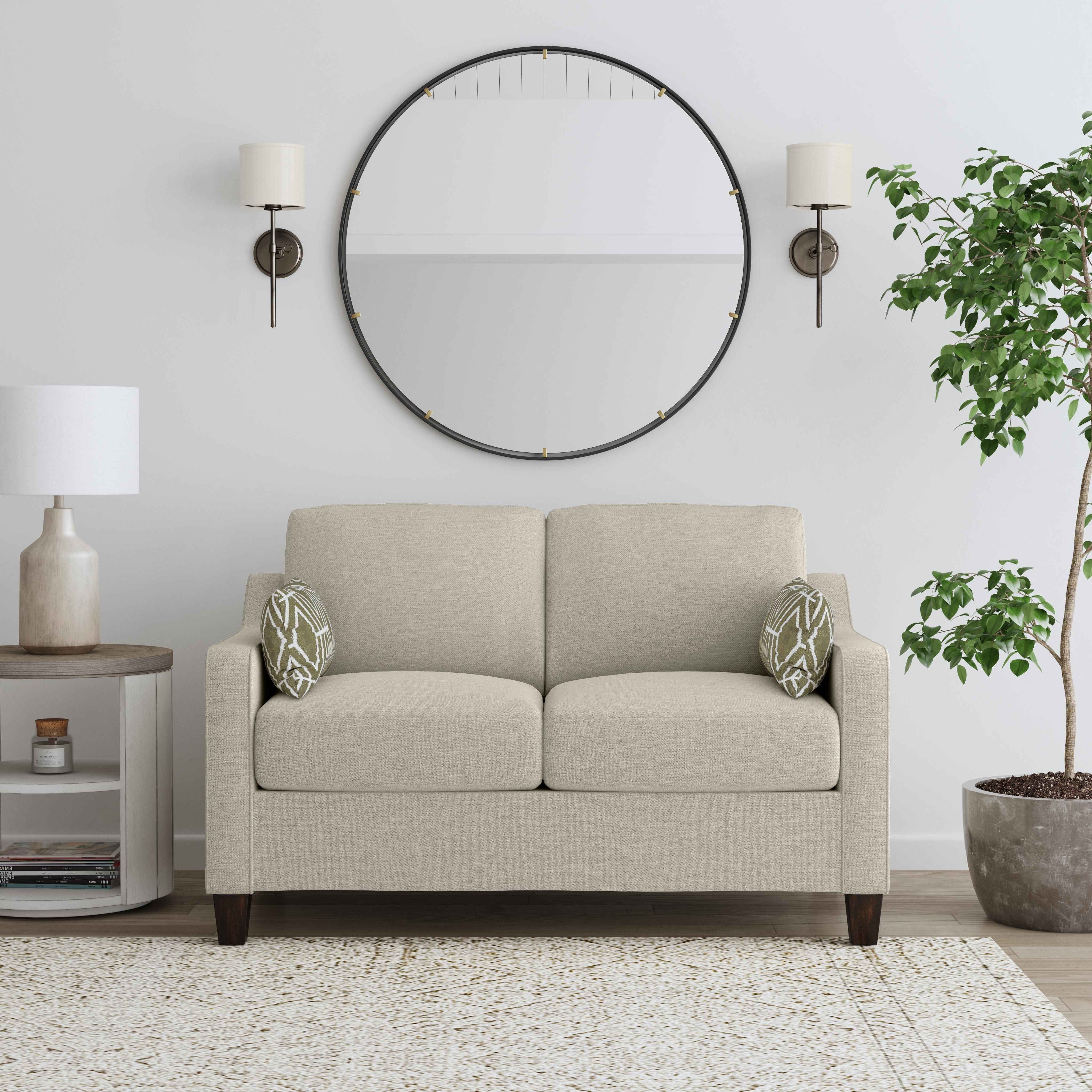 Drew - Fabric Loveseat