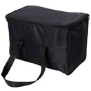 Heavy Duty 12V Air Compressor, Tire Inflator With Pressure Gauge, Compact Size - Black / Orange