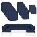 Outdoor Deep Seat Cushions For Patio Furniture Replacement, Cushion Set For Sectionals