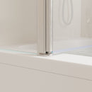 Shower Doors For Bathtub With Tempered Glass