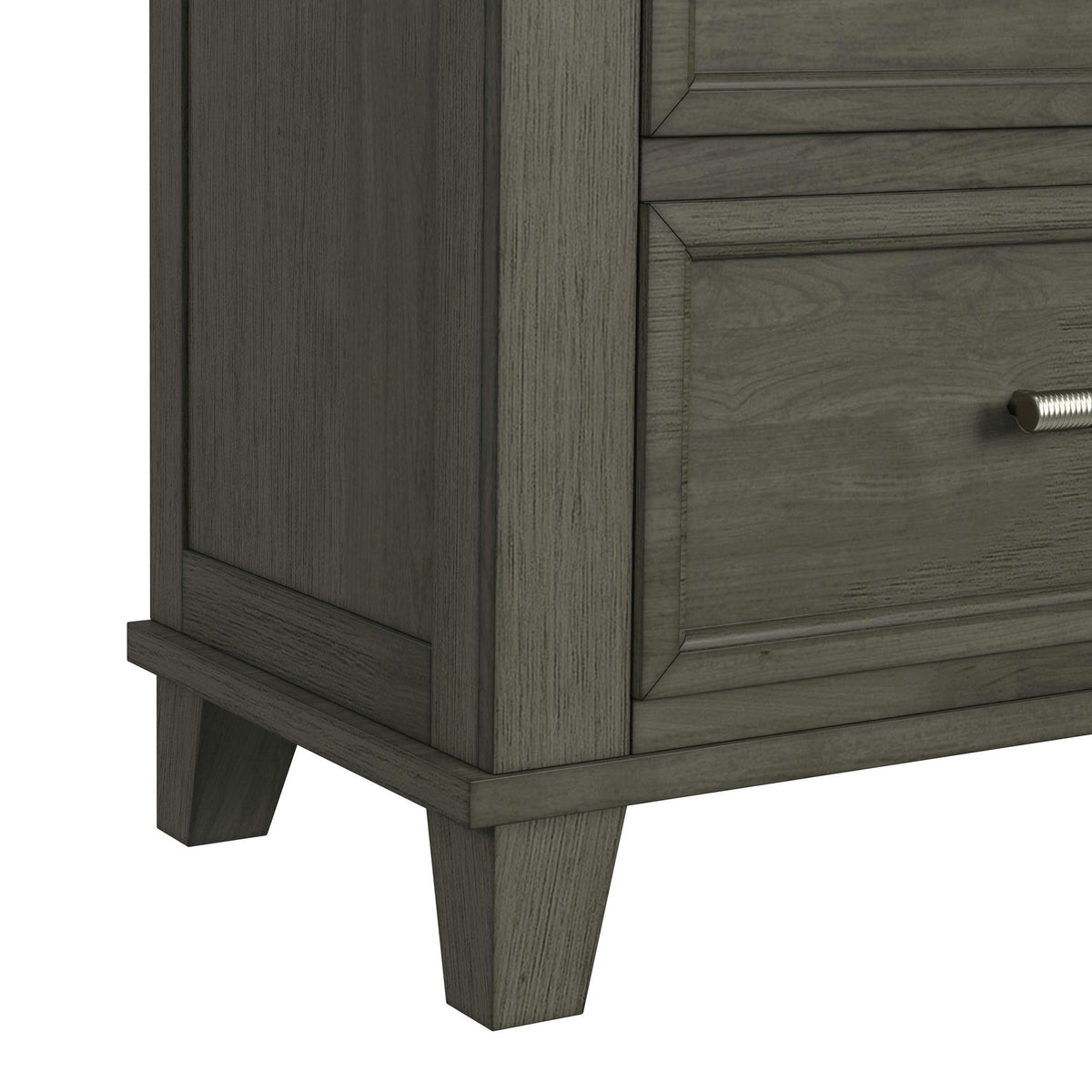 Canterbury Panel Bedroom Set in Dark Gray by Elements International, view 33