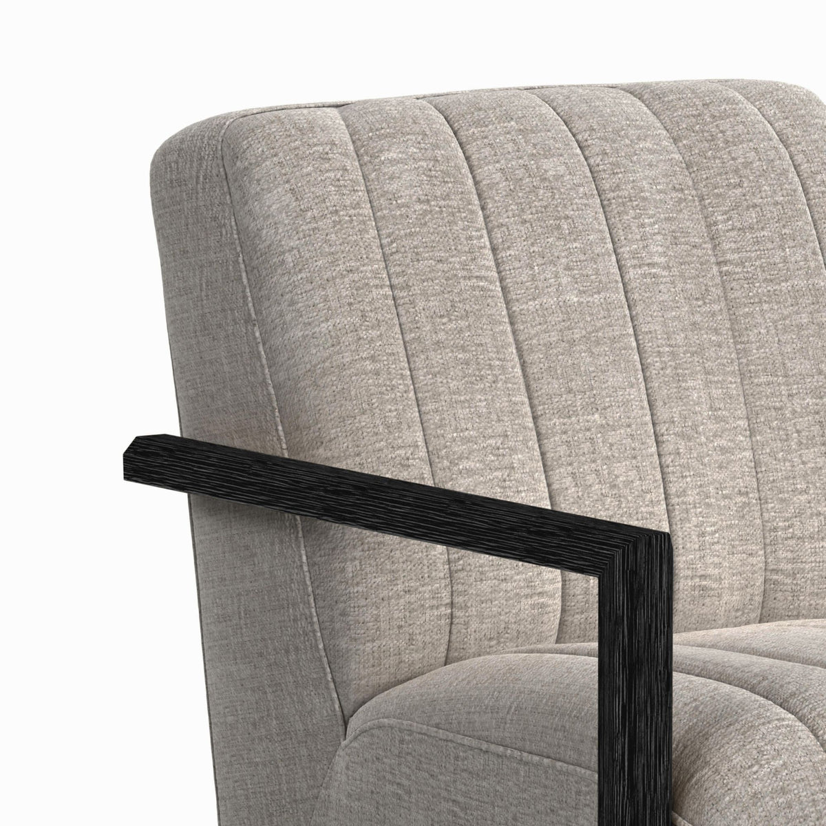 Blaze Swivel Chair in Beige by Elements International, view 5