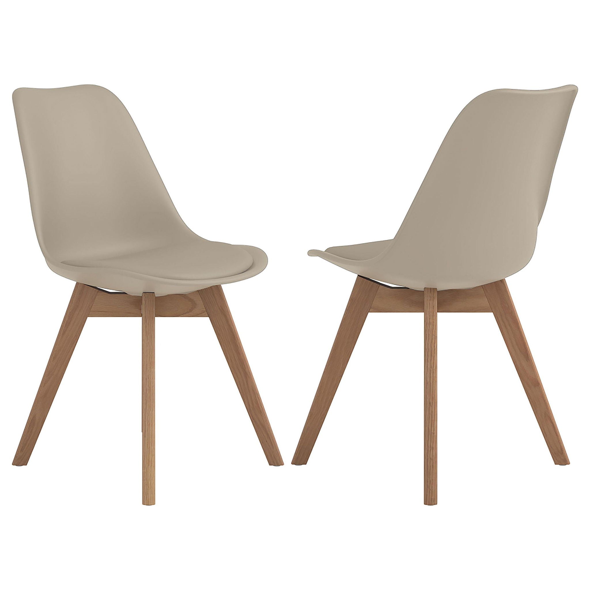 Caballo Polypropylene Dining Side Chair Tan (Set of 2) - Atlantic Fine Furniture Melbourne FL