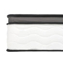 12" Hybrid Mattress With Pocket Coils And Memory Foam, Medium Firm