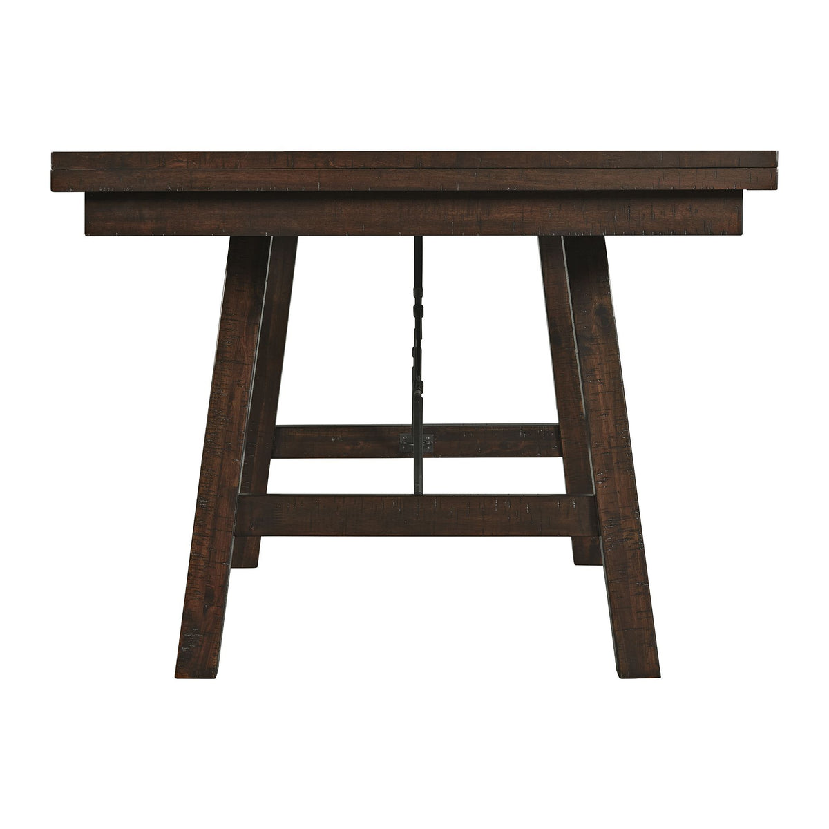 Jax 6 Piece Dining Set (72" Table, Four Chairs And Bench) in Cherry by Elements International, view 8