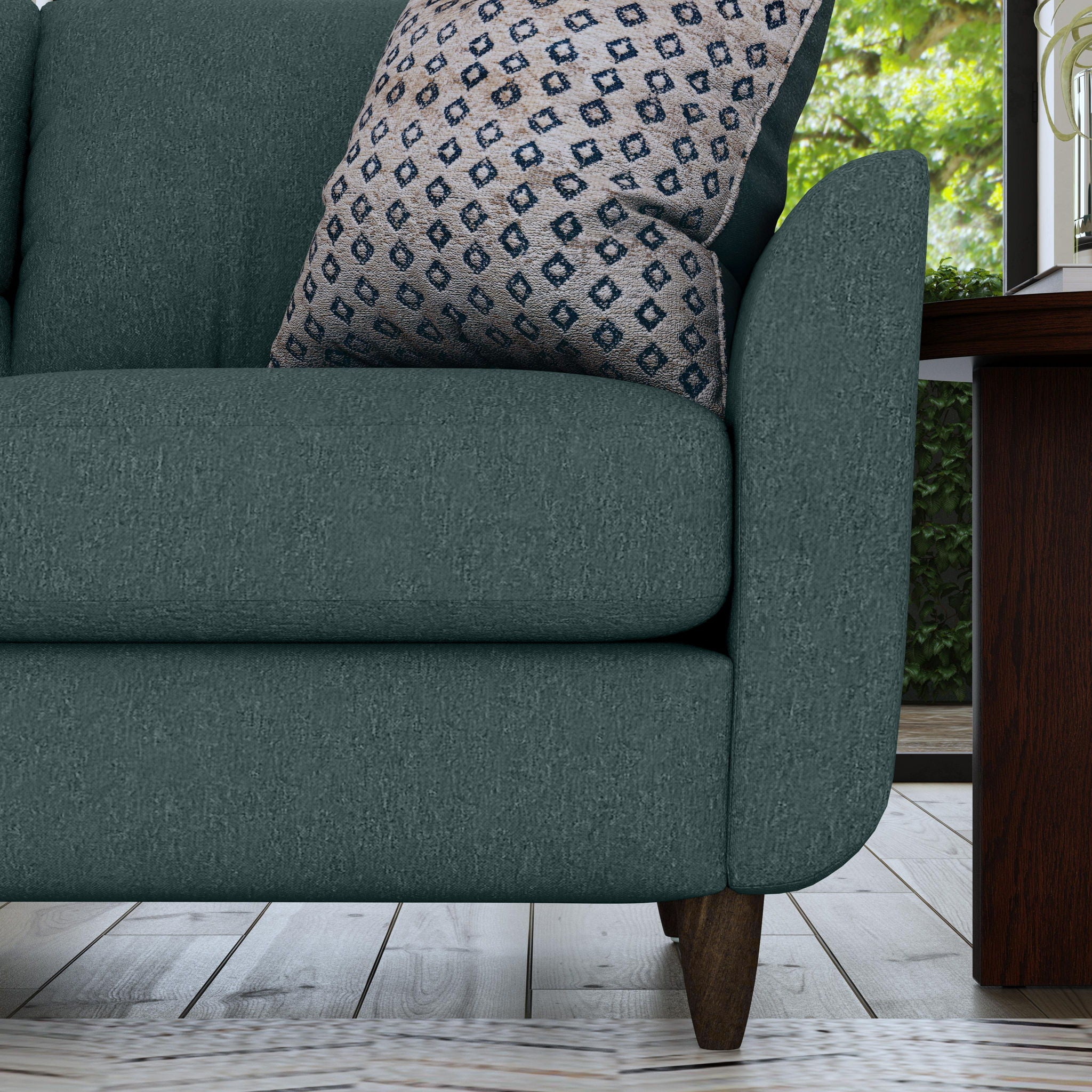 Lewis - Fabric Stationary Sofa