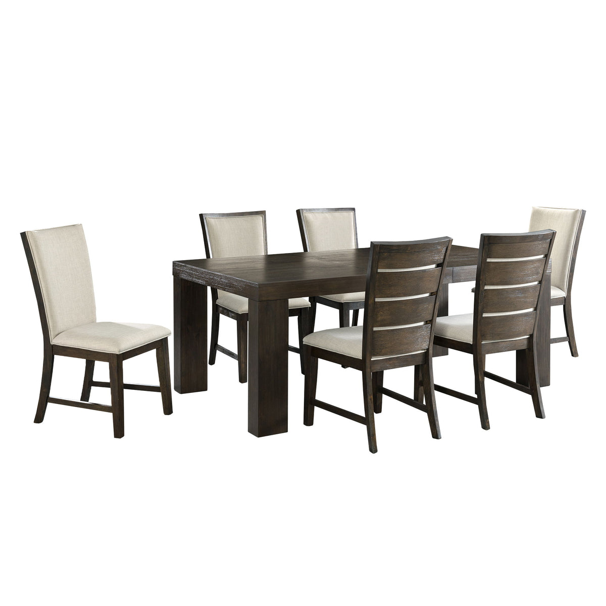 Grady Dining Set in Black by Elements International, view 2