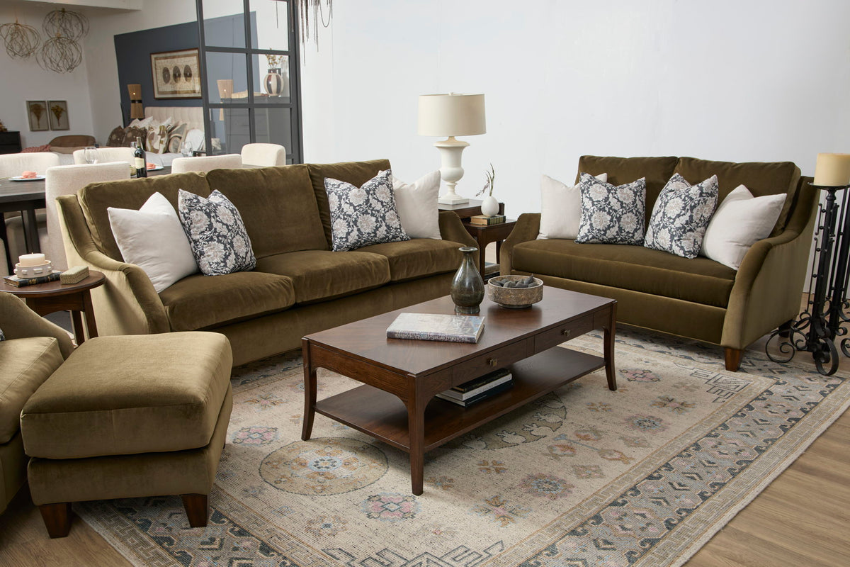 Gianna - Fabric Bench Loveseat