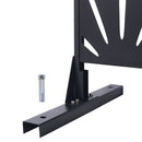 Outdoor & Indoor Metal Privacy Screen, Freestanding Decorative Panels