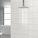 8" Square Rain Shower Head, Ceiling / Wall Mount Stainless Steel Bath Fixture