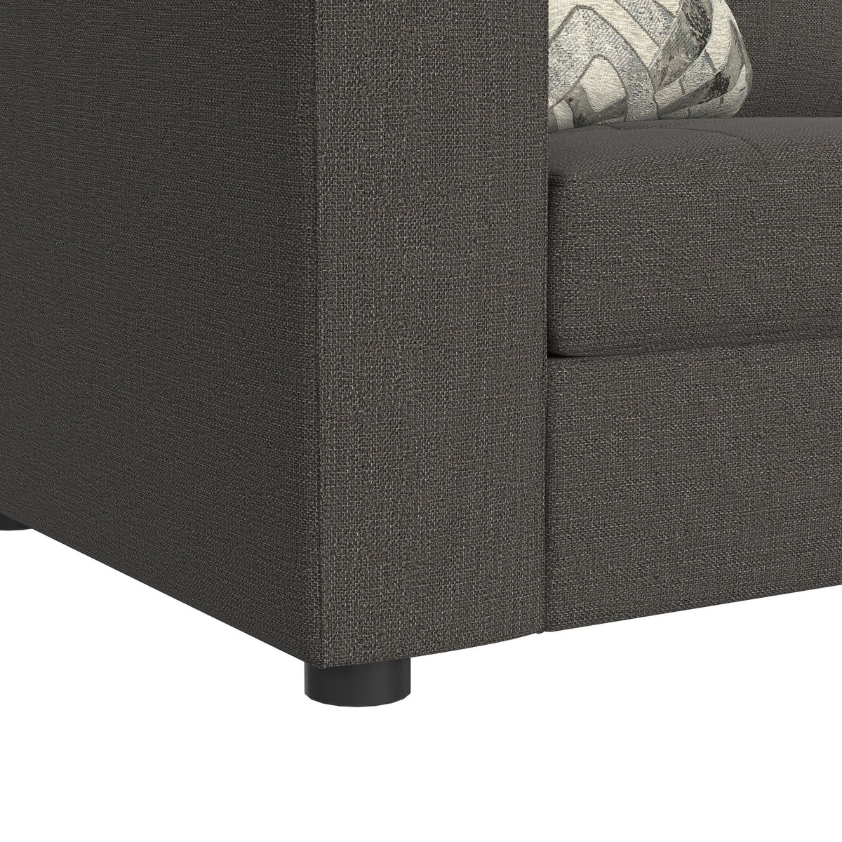 Options One Living Room Set Sectional in Blue by Elements International, view 24