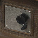 Outdoor Patio Square Gas Burning Mgo Fire Pit, Tank Inside, 40000 Btu