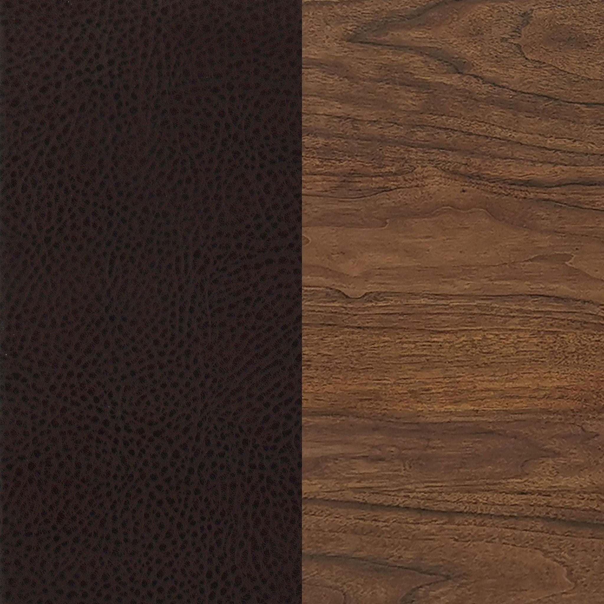 Dewey Upholstered Counter Chair Walnut (Set of 2)