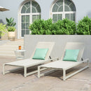 Venice - Classic Chaise Lounge With Adjustable Aluminum Frame