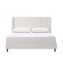 Harper - Tall Headboard Upholstered Bed / High Headboard / Elegant Simplicity / No Box Spring Needed
