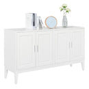 4 Door Sideboard Storage Cabinet With Door Shelf