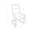 Sally - Dining Chair (Set of 2) - Gray