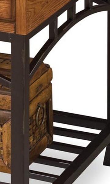 Modern - Craftsman End Table - Light Brown