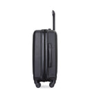 20" Carry On Luggage Lightweight Suitcase, Spinner Wheels