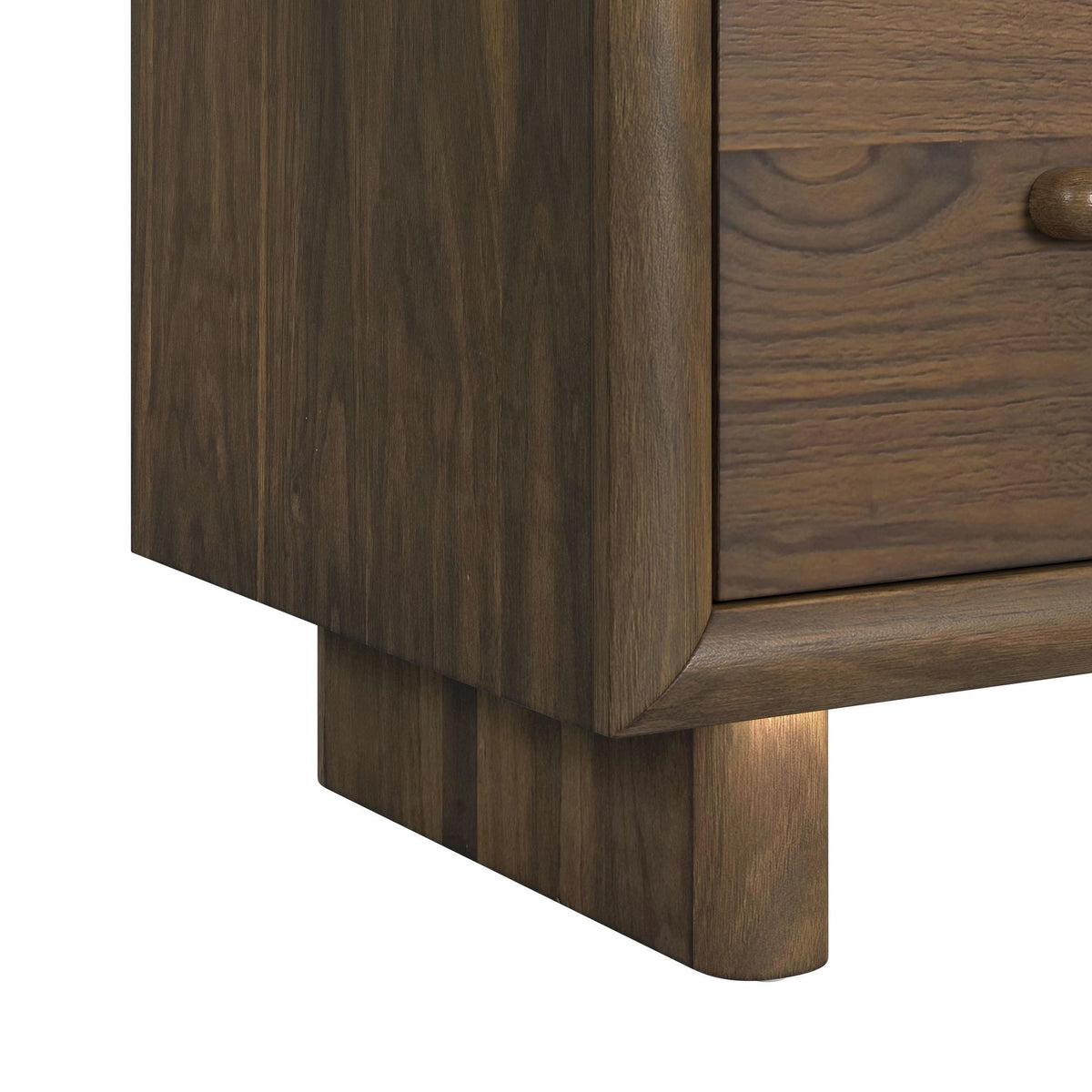 Brisbane Chest With LED in Brown by Elements International, view 5
