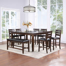 Urbana - Counter Height Table - Espresso - Atlantic Fine Furniture Inc