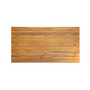 Porto - Outdoor Loveseat & Table - Beige / Teak