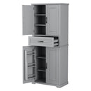 Bathroom Storage Cabinet With Multifunctional Storage Space, Drawer With Slide Rails, Adjustable Shelf