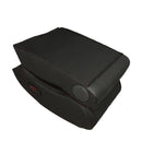 Foldable Gaming Chair With Onboard Speakers, LED Strip Lighting, Bluetooth, Vibration Massage, USB Charging Port - Black