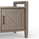 Ela - Entryway Storage Bench - Smoky Brown