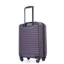 20" Carry On Luggage Lightweight Suitcase, Spinner Wheels